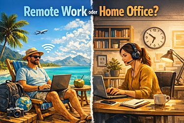 Remote Work oder Home Office? Das sind die wichtigsten Unterschiede