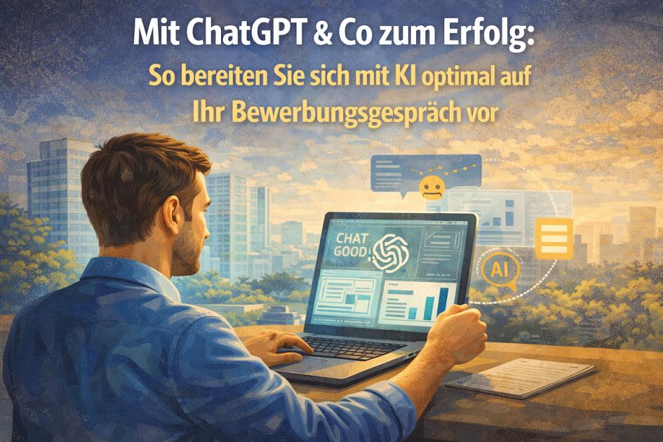 Mit ChatGPT & Co. zum Erfolg: So bereiten Sie sich mit KI optimal auf Ihr Bewerbungsgespräch vor
