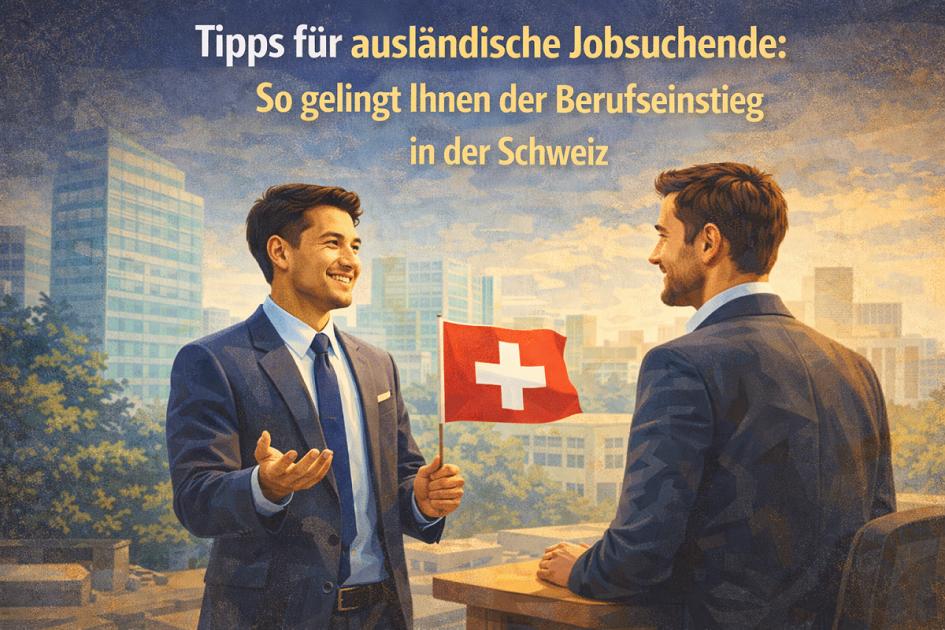 Tipps für ausländische Jobsuchende: So gelingt Ihnen der Berufseinstieg in der Schweiz